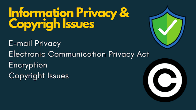 Information Privacy and Copyright Issues