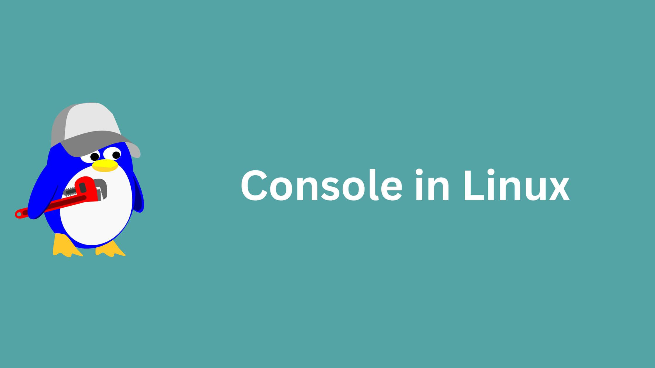 console in linux - graphical and text mode