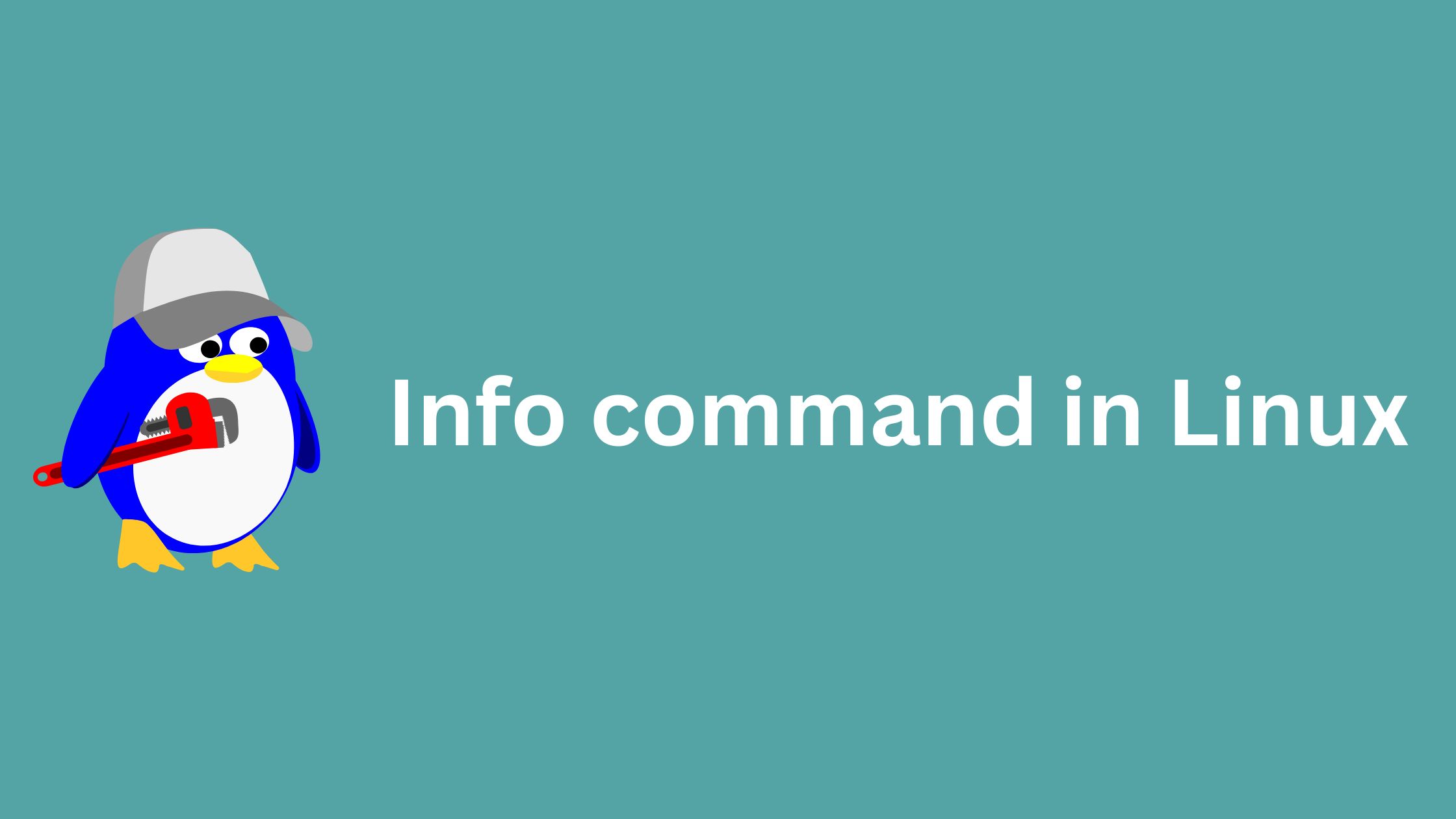 info command in linux