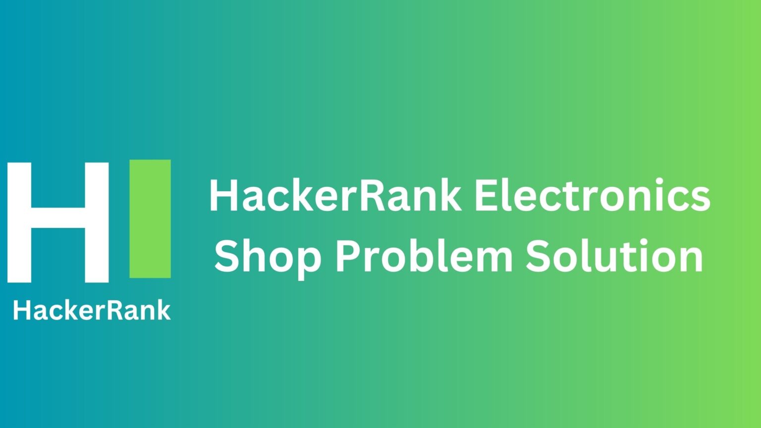 hackerrank.com problem solving