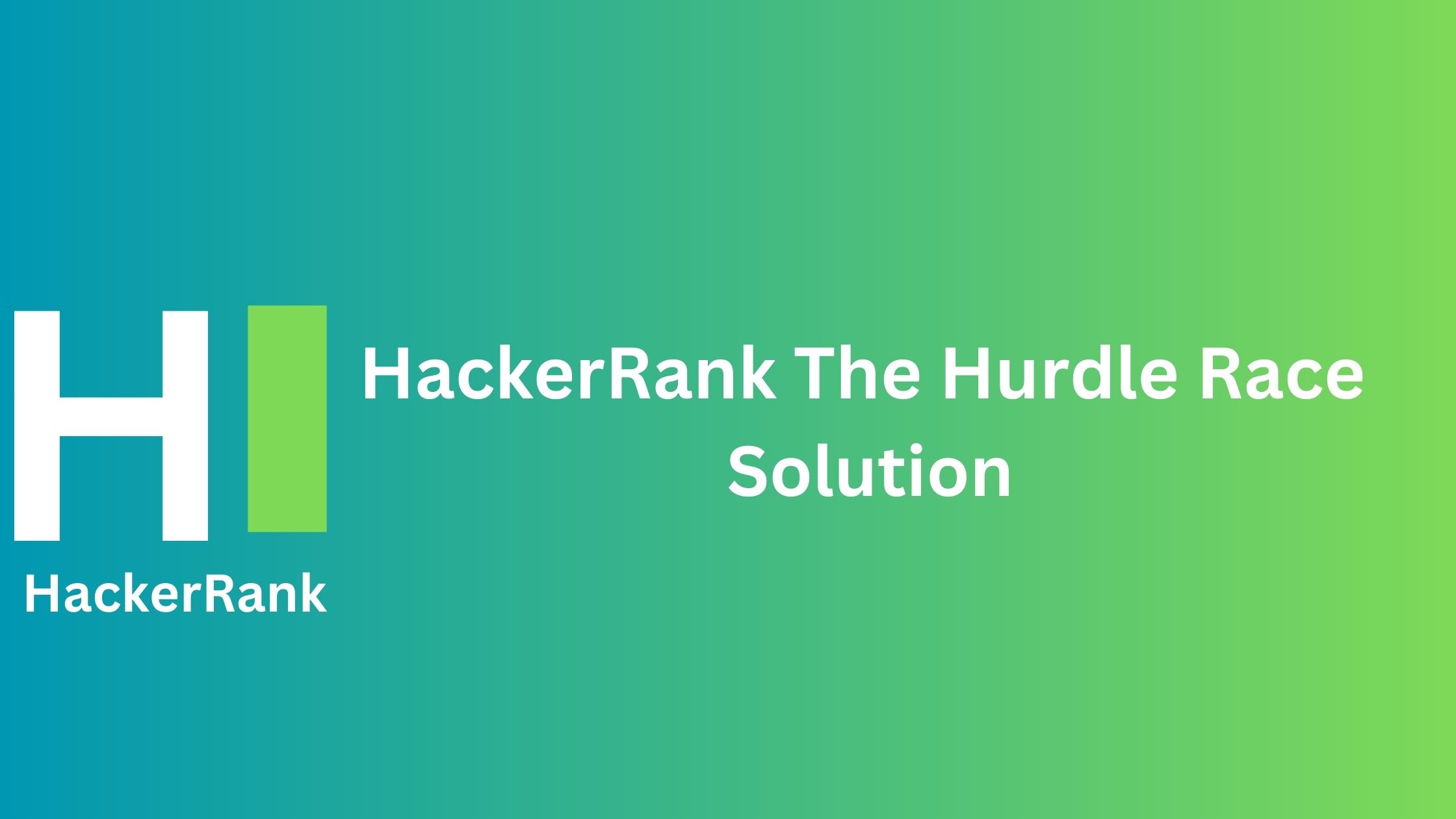 HackerRank The Hurdle Race Problem Solution