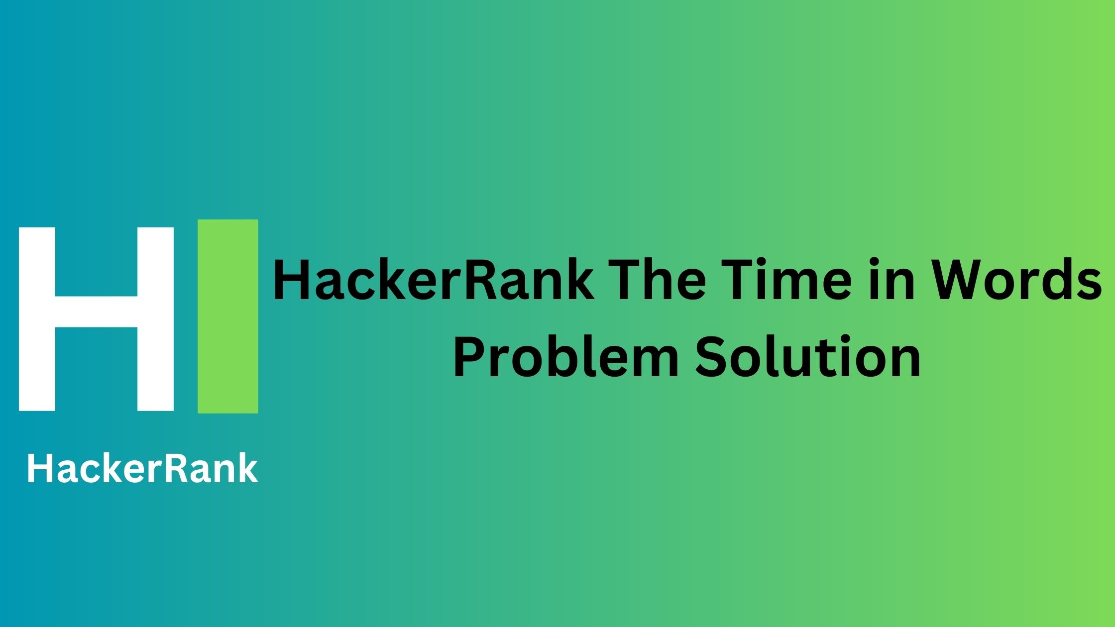HackerRank The Time in Words Problem Solution