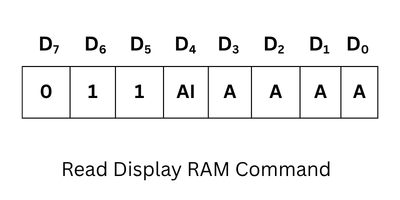 Read Display RAM Command